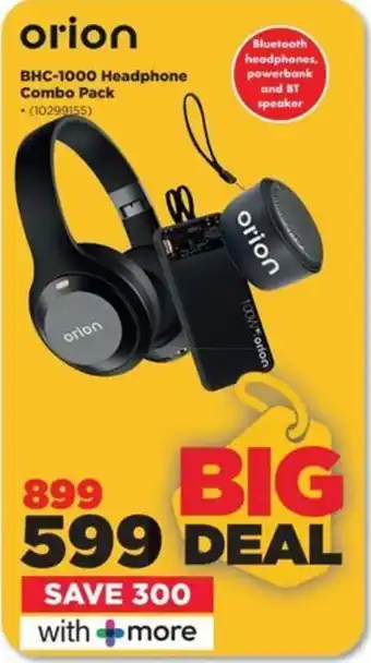 HiFi Corp Orion BHC-1000 Headphone Combo Pack offer