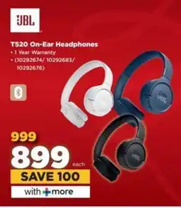 HiFi Corp JBL T520 On-Ear Headphones offer