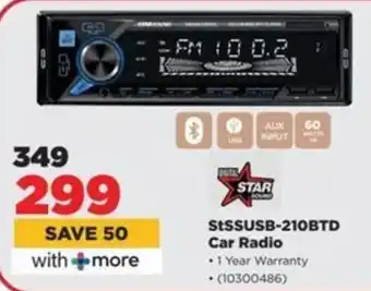 HiFi Corp StSSUSB-210BTD Car Radio offer