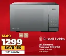 HiFi Corp Russell Hobbs Electronic Microwave RHEM21LB offer