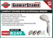 Verimark Genesis Compact Garment Steamer offer