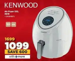 HiFi Corp KENWOOD Air Fryer XXL 4618 offer