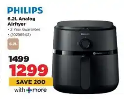 HiFi Corp PHILIPS Analog Airfryer offer