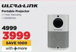 HiFi Corp ULTRA-LINK Portable Projector offer