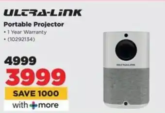 HiFi Corp ULTRA-LINK Portable Projector offer