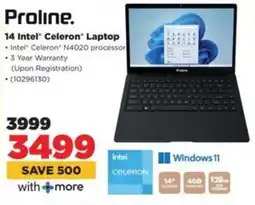 HiFi Corp Proline 14 Intel Celeron Laptop offer