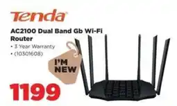 HiFi Corp Tenda AC2100 Dual Band Gb Wi-Fi Router offer