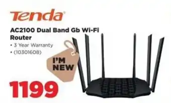 HiFi Corp Tenda AC2100 Dual Band Gb Wi-Fi Router offer