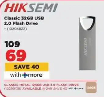 HiFi Corp HIKSEMI Classic 32GB USB 2.0 Flash Drive offer