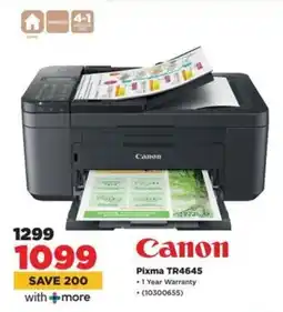 HiFi Corp Canon Pixma TR4645 offer