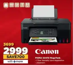 HiFi Corp Canon PIXMA G3470 MegaTank offer