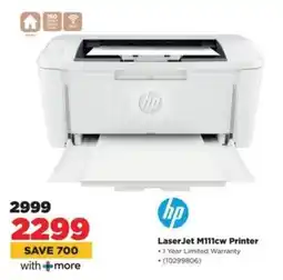 HiFi Corp HP LaserJet M111cw Printer offer