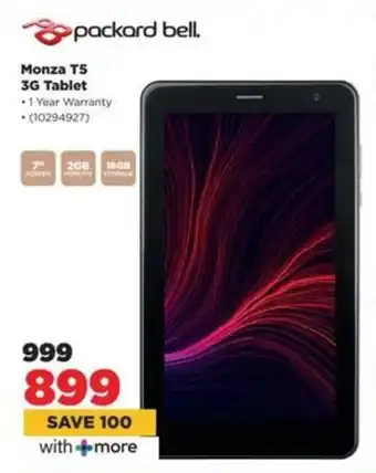 HiFi Corp Packard Bell Monza T5 3G Tablet offer