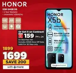 HiFi Corp HONOR X5B 64GB DS offer