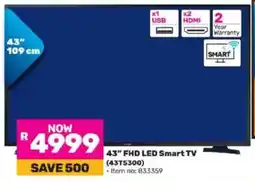 Game SAMSUNG 43" FHD LED Smart TV offer