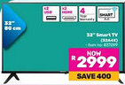 Game Hisense 32" Smart TV (32A4K) offer