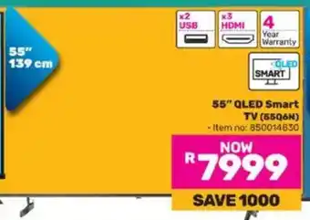 Game Hisense 55" QLED Smart TV (55Q6N) offer