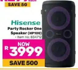 Game Hisense Party Rocker One Speaker (HP100) offer