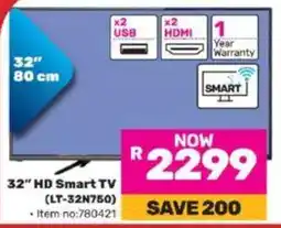 Game JVC 32" HD Smart TV (LT-32N750) offer