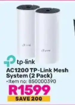 Game AC1200 TP-Link Mesh System offer