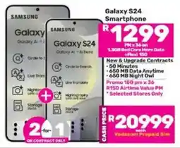 Game SAMSUNG Galaxy S24 Smartphone offer