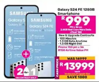 Game SAMSUNG Galaxy S24 FE 128GB Smartphone offer