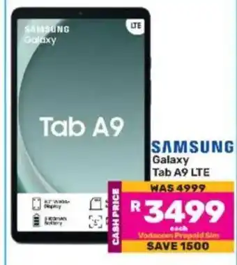 Game SAMSUNG Galaxy Tab A9 LTE offer