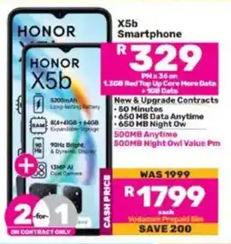 Game HONOR X5b Smartphone offer