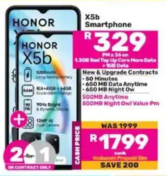 Game HONOR X5b Smartphone offer