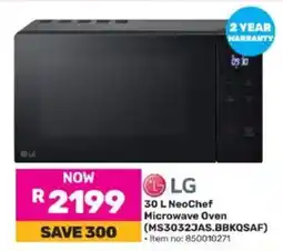 Game LG NeoChef Microwave Oven (MS3032JAS.BBKQSAF) offer