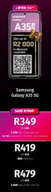 Vodacom Samsung Galaxy A35 5G offer