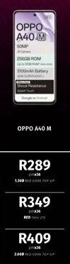 Vodacom OPPO A40 M offer