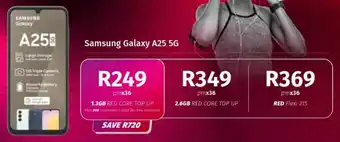 Vodacom Samsung Galaxy A25 5G offer