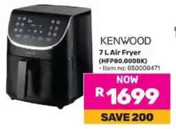 Game KENWOOD Air Fryer (HFP80.000BK) offer