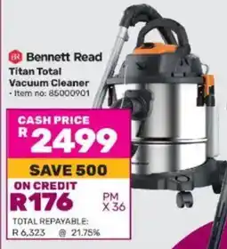 Game Bennett Read Titan Total Vacuum Cleaner offer