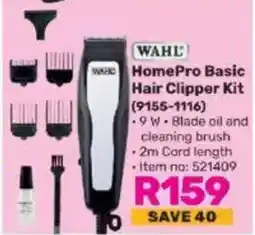 Game WAHL HomePro Basic Hair Clipper Kit (9155-1116) offer