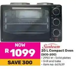 Game Sunbeam Compact Oven (SCO-200) offer