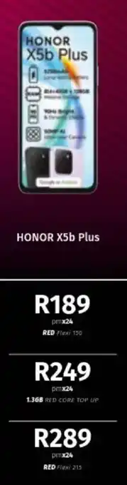 Vodacom HONOR X5b Plus offer