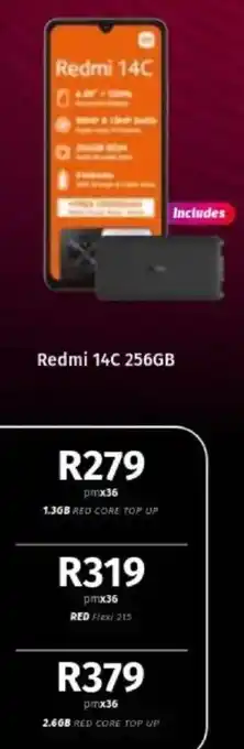 Vodacom Redmi 14C 256GB offer