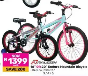 Game RALEIGH Enduro Mountain Bicycle Item no: 758482/ offer