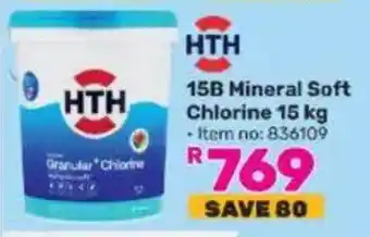 Game HTH 15B Mineral Soft Chlorine offer