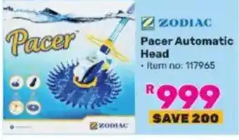 Game ZODIAC Pacer Automatic Head offer