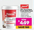 Game Plascon True Colour Fresh White Paint offer