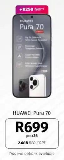 Vodacom HUAWEI Pura 70 offer