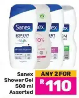 Game Sanex Shower Gel Assorted offer