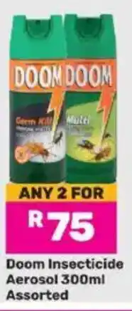 Game Doom Insecticide Aerosol Assorted offer