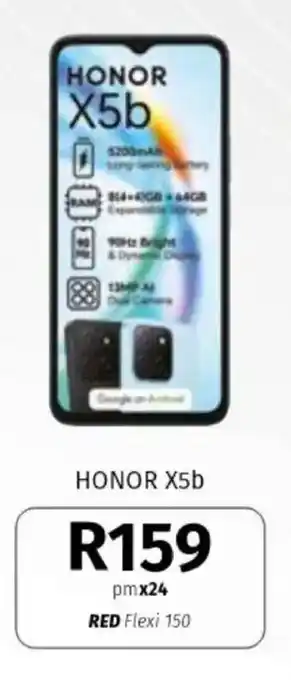 Vodacom HONOR X5b offer