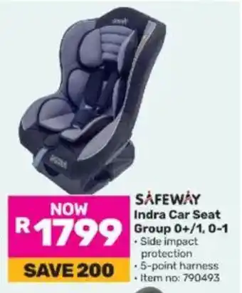 Game SAFEWAY Indra Car Seat Group 0+/1,0-1 offer