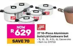 Game Hart J7 Aluminium Solid Lid Cookware Set offer