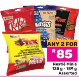 Game Nestlé Minis Assorted offer